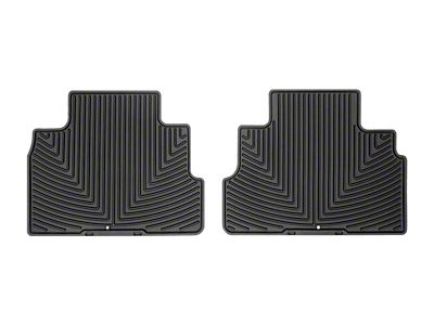 WeatherTech 15-23 Nissan Murano Rear Rubber Mats - Black - W434