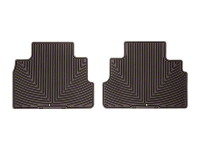WeatherTech 15-23 Nissan Murano Rear Rubber Mats - Cocoa - W434CO