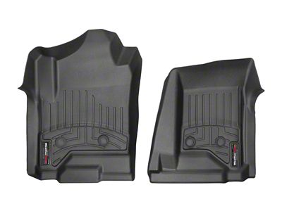 Weathertech 15+ GMC Sierra/Denali 3500HD Vinyl Front FloorLiner BLK - 4412661V