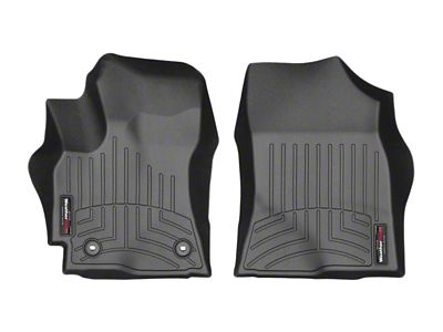 Weathertech 17+ Toyota Corolla Front FloorLiner - Black Automatic Transmission - 4411091