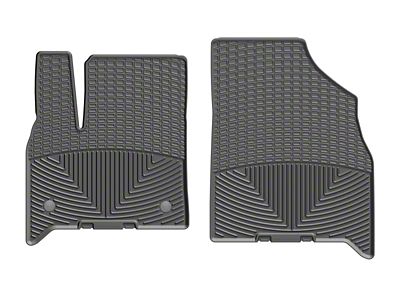 WeatherTech 18-20 Chevrolet Traverse Front Rubber Mats - Black - W469