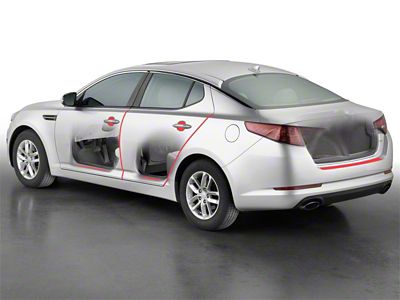 Weathertech 18-20 Kia Rio Scratch Protection - Transparent - SP0229