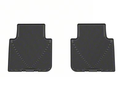Weathertech 18-24 Volkswagen Tiguan Rear All-Weather Floor Mats - Black - W654