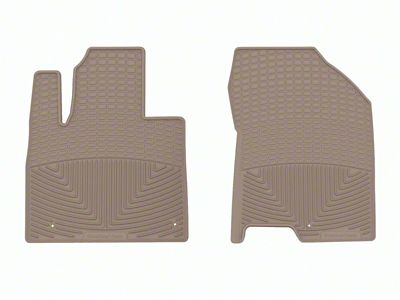 Weathertech 19-20 Hyundai Santa Fe Front Rubber Mats - Tan - W495TN