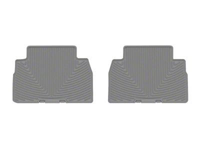 Weathertech 19-20 Hyundai Santa Fe Rear Rubber Mats - Grey - W496GR
