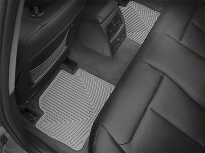Weathertech 19-22 Toyota Corolla Hatchback Rear Rubber Mats - Grey - W543GR
