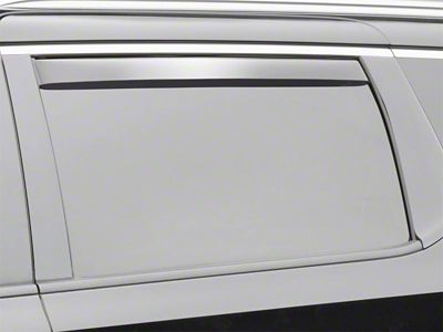 Weathertech 19-24 Subaru Forester Rear Side Window Deflectors - Dark - 81980IM