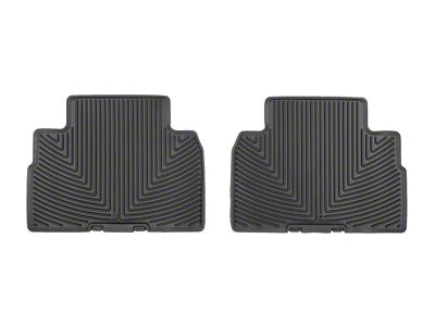 Weathertech 20-24 Hyundai Palisade Rear Rubber Mats - Black - W640