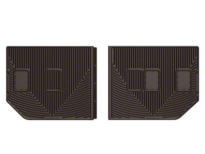 WeatherTech 2007-2010 Cadillac ESV Rear Rubber Mats - Cocoa - W264CO