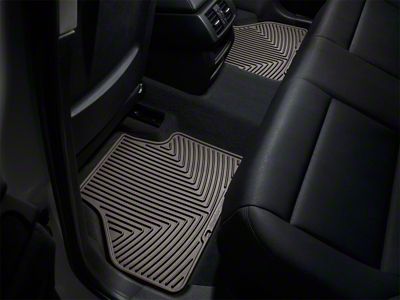 WeatherTech 2011+ BMW X3 Rear Rubber Mats - Cocoa - W259CO