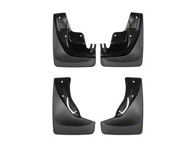 Weathertech 2011 Jeep Grand Cherokee Laredo/Ltd/Trailhawk/Overland ONLY No Drill Mudflaps - Black