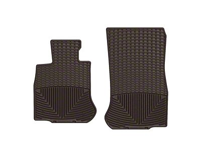 WeatherTech 2012-2015 BMW 6-Series Front Rubber Mats - Cocoa - W260CO