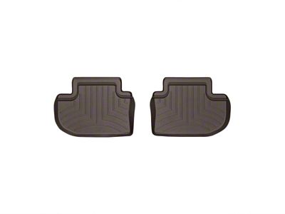 WeatherTech 2012-2015 BMW 6-Series Rear FloorLiner - Cocoa - 473723