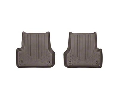 WeatherTech 2012+ Audi A6 Rear FloorLiner - Cocoa - 473742