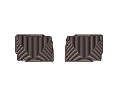 WeatherTech 2013+ Ford Fusion Rear Rubber Mats - Cocoa - W313CO