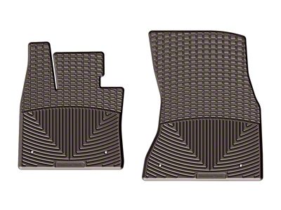WeatherTech 2014-2015 BMW X5 Front Rubber Mats - Cocoa - W325CO