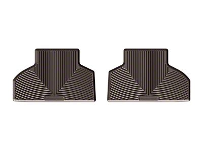 WeatherTech 2014-2015 BMW X5 Rear Rubber Mats - Cocoa - W326CO