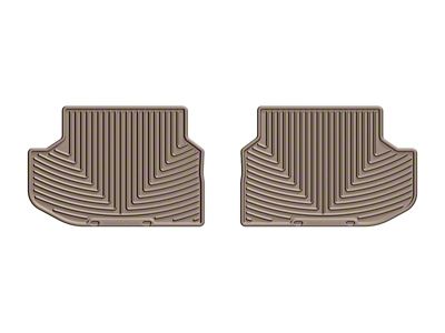 WeatherTech 2014-2016 BMW 5-Series Rear Rubber Mats - Tan - W331TN