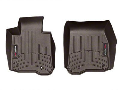 WeatherTech 2014+ BMW 4-Series Front FloorLiner - Cocoa - 475601