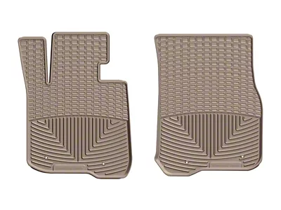 Weathertech 2014+ BMW 4-Series Front Rubber Mats - Tan - W360TN