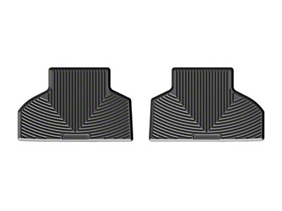 WeatherTech 2014+ BMW X5 Rear Rubber Mats - Black - W326