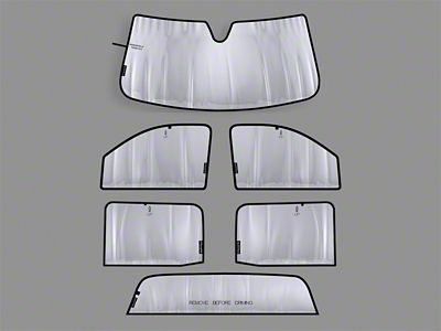 Weathertech 2014+ Chevrolet Silverado 1500 Crew Cab TechShade Full Vehicle - TS0001K2