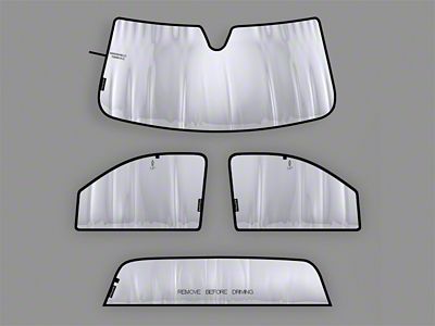 Weathertech 2014+ Chevrolet Silverado 1500 Regular Cab TechShade Full Vehicle - TS0001K3
