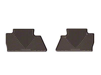 Weathertech 2014+ Chevy Silverado Rear Rubber Mats - Cocoa Fits - W311CO