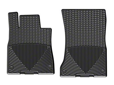 Weathertech 2014+ Mercedes-Benz S-Class Front Rubber Mats - Black - W351
