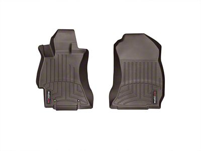 WeatherTech 2014+ Subaru Forester Front FloorLiner - Cocoa - 475311