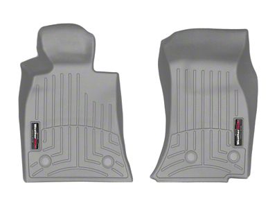 Weathertech 2015+ Cadillac ATS Coupe Front FloorLiner - Grey - 464971