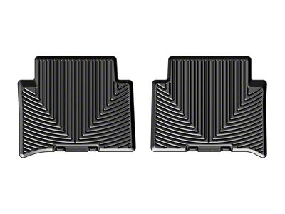 Weathertech 2015+ Chevrolet Colorado Rear Rubber Mats - Black - W349