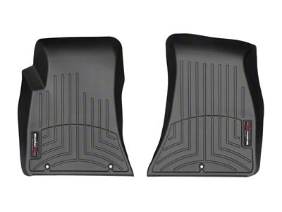 WeatherTech 2015+ Dodge Challenger Front FloorLiner - Black (Does not - 4410491
