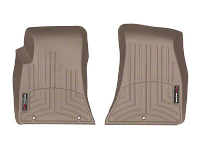 WeatherTech 2015+ Dodge Challenger Front FloorLiner - Tan (Does not - 4510491