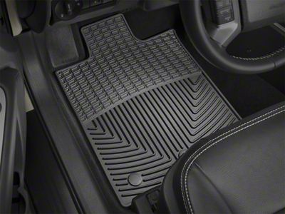 WeatherTech 2015+ Ford Edge Front Rubber Mats - Black - W395