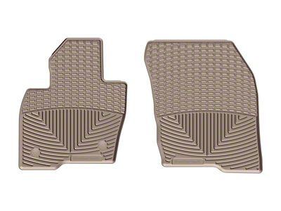 WeatherTech 2015+ Ford Edge Front Rubber Mats - Tan - W395TN