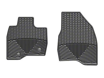 WeatherTech 2015+ Ford Explorer Front Rubber Mats - Black - W344
