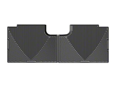 WeatherTech 2015+ Ford F-150 SuperCab Rear Rubber Mats - Black - W358