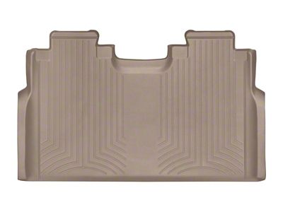 WeatherTech 2015+ Ford F-150 SuperCrew Cab Rear FloorLiner - Tan - 456974