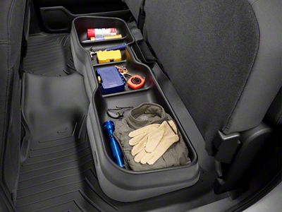 WeatherTech 2015+ Ford F-150 Supercrew Underseat Storage System - 4S001