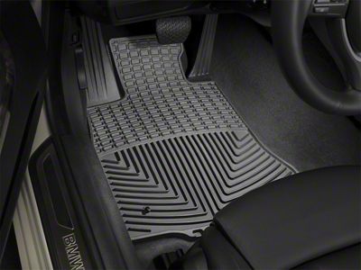 WeatherTech 2015+ Ford Transit Front Rubber Mats - Black - W427