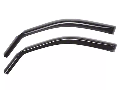 Weathertech 2015+ Honda Fit Front Side Window Deflectors - Dark - 80870