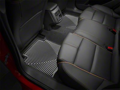 WeatherTech 2015+ Honda Fit Rear Rubber Mats - Black - W393