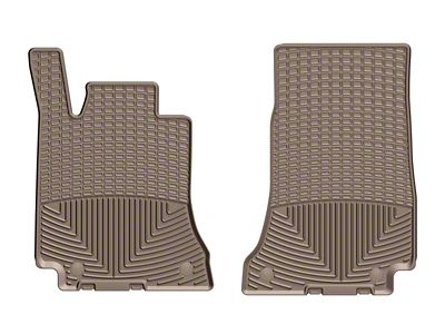 Weathertech 2015+ Mercedes-Benz C-Class Sedan/Coupe/Cabriolet Front Rubber Mats - Tan - W429TN