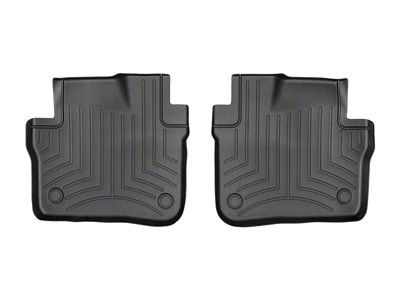 WeatherTech 2016+ Cadillac CT6 Rear FloorLiner - Black - 449542