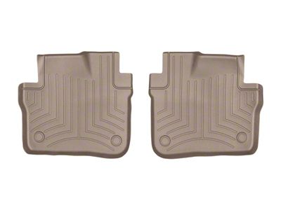 WeatherTech 2016+ Cadillac CT6 Rear FloorLiner - Tan - 459542