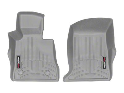 Weathertech 2016+ Chevrolet Camaro Front FloorLiner - Grey - 469011