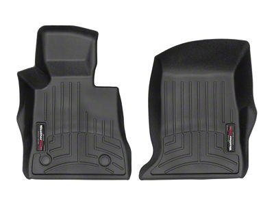 Weathertech 2016 Chevrolet Camaro Front FloorLiners - Black - 449011
