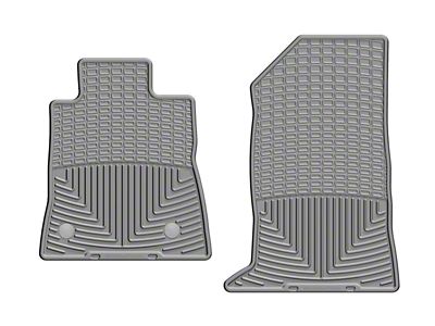 Weathertech 2016 + Chevrolet Camaro Front Rubber Mats - Grey - W437GR