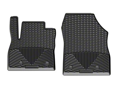 WeatherTech 2016+ Chevrolet Cruze Front Rubber Mats - Black - W386